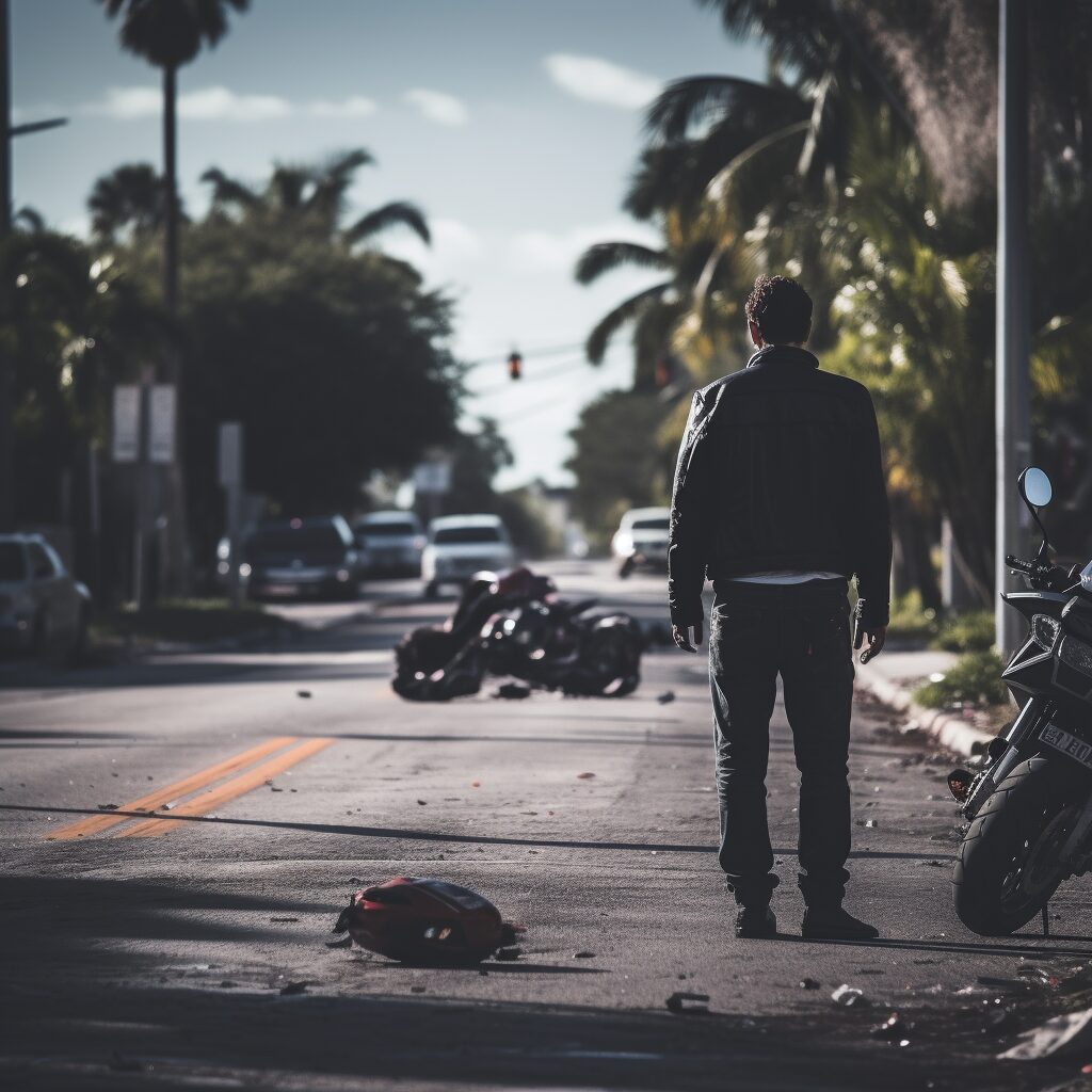 Florida motorcycle accident lawyers - what to do first after an accident.