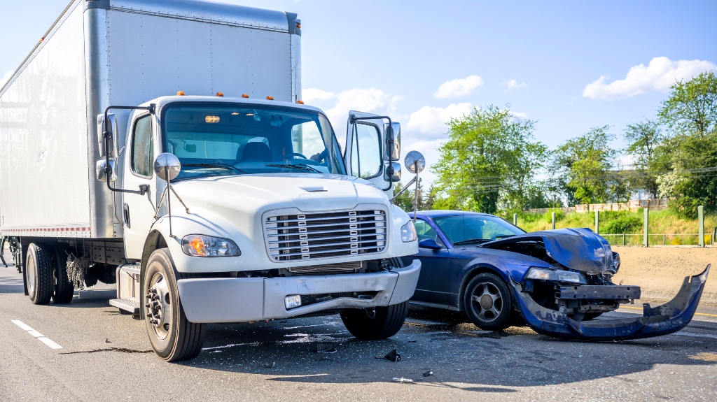 semi truck accident